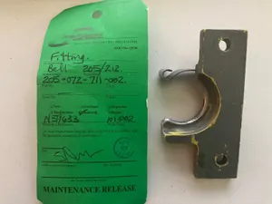 Bell 205/212 Helicopter Seatbelt Fitting Assy 205-072-711-002